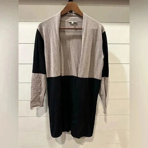 Vila Milano Color Block Long Cardigan- Size Small